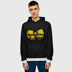 Толстовка-худи мужская Wu-Tang Clan: Grid, цвет: 3D-белый — фото 2