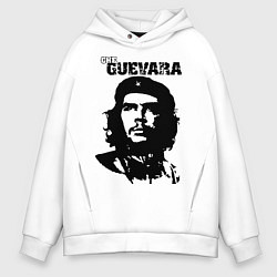 Толстовка оверсайз мужская Che Guevara, цвет: белый