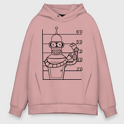 Мужское худи оверсайз Bender Wanted