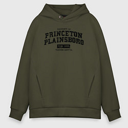 Толстовка оверсайз мужская Princeton Plainsboro, цвет: хаки