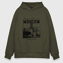 Мужское худи оверсайз Moscow Kremlin 1147