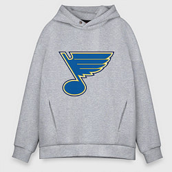 Мужское худи оверсайз St Louis Blues