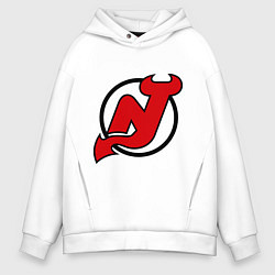 Мужское худи оверсайз New Jersey Devils