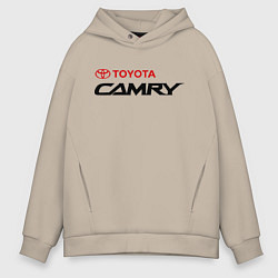 Толстовка оверсайз мужская Toyota Camry, цвет: миндальный