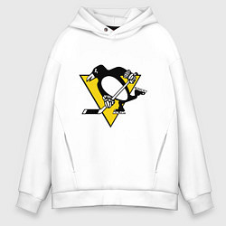 Мужское худи оверсайз Pittsburgh Penguins