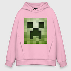 Мужское худи оверсайз Мinecraft creeper