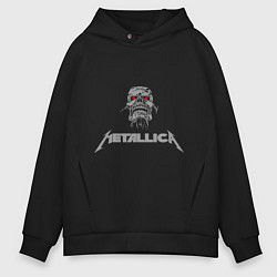 Мужское худи оверсайз Metallica scool