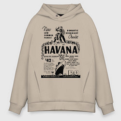 Мужское худи оверсайз Havana Cuba