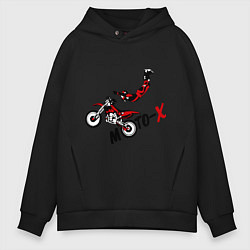 Мужское худи оверсайз Moto-X