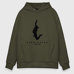 Мужское худи оверсайз Chester Bennington