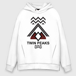 Мужское худи оверсайз Twin Peaks House
