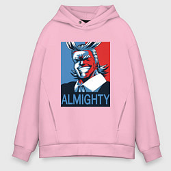 Мужское худи оверсайз Моя геройская академия