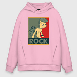 Мужское худи оверсайз Rock Pony