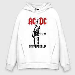 Мужское худи оверсайз AC/DC: Stiff Upper Lip