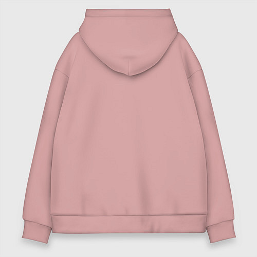 Мужское худи оверсайз Nissan Style / Пыльно-розовый – фото 2