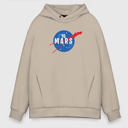 Мужское худи оверсайз Elon Musk: To Mars