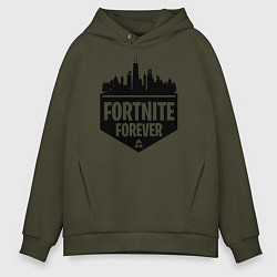 Толстовка оверсайз мужская Fortnite Forever, цвет: хаки