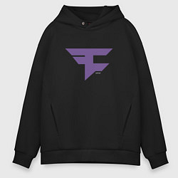 Мужское худи оверсайз Faze Clan Ultraviolet