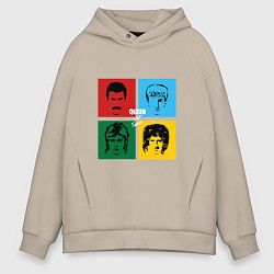 Мужское худи оверсайз Queen Hot Space