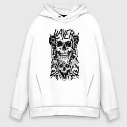 Мужское худи оверсайз Slayer Skulls