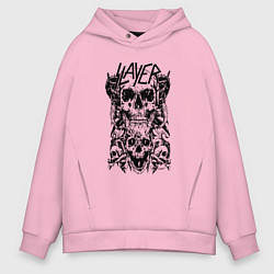 Мужское худи оверсайз Slayer Skulls