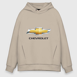 Мужское худи оверсайз Chevrolet логотип