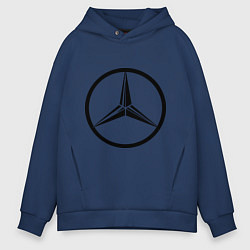 Мужское худи оверсайз Mercedes-Benz logo