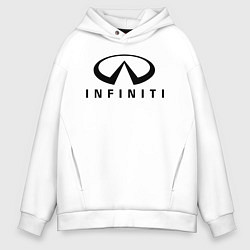 Мужское худи оверсайз Infiniti logo