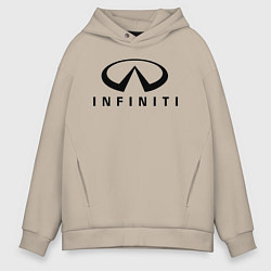 Мужское худи оверсайз Infiniti logo