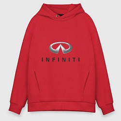 Мужское худи оверсайз Logo Infiniti