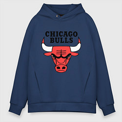 Мужское худи оверсайз Chicago Bulls