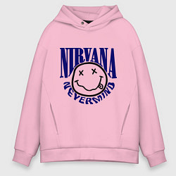 Мужское худи оверсайз Nevermind Nirvana