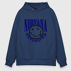 Мужское худи оверсайз Nevermind Nirvana