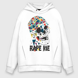 Мужское худи оверсайз Rape me