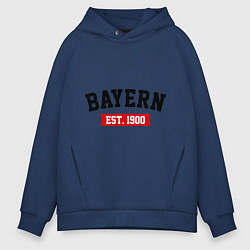 Мужское худи оверсайз FC Bayern Est. 1900