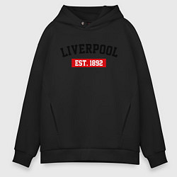 Мужское худи оверсайз FC Liverpool Est. 1892