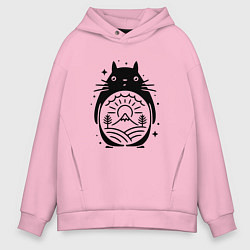 Мужское худи оверсайз Мой сосед Тоторо