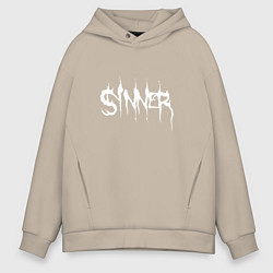 Мужское худи оверсайз Real Sinner