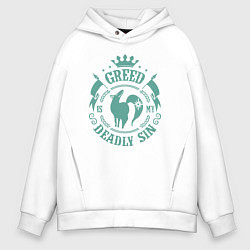 Мужское худи оверсайз Greed: Deadly Sin