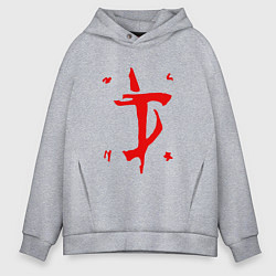 Мужское худи оверсайз MARK OF THE DOOM SLAYER