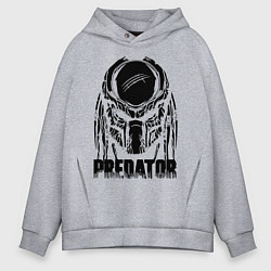 Мужское худи оверсайз Predator Mask