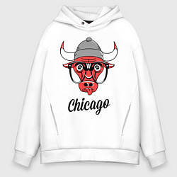 Мужское худи оверсайз Chicago SWAG