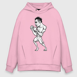 Мужское худи оверсайз Tony Ferguson art