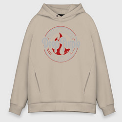 Мужское худи оверсайз Smoke on the Water