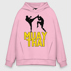 Мужское худи оверсайз Muay Thai