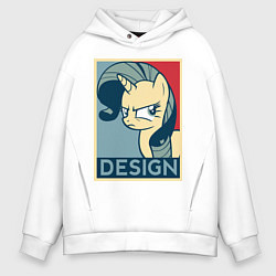 Мужское худи оверсайз MLP: Design