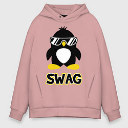 Мужское худи оверсайз SWAG Penguin