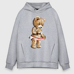 Мужское худи оверсайз Nasty Bear