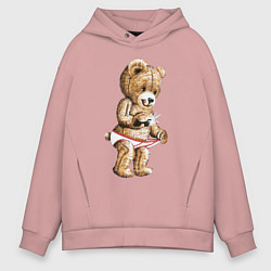 Мужское худи оверсайз Nasty Bear