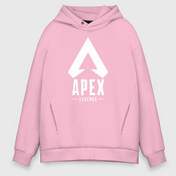 Толстовка оверсайз мужская Apex Legends, цвет: светло-розовый